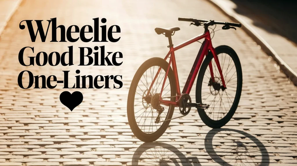 Wheelie Good Bike One-Liners