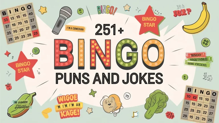 Bingo Puns and Jokes