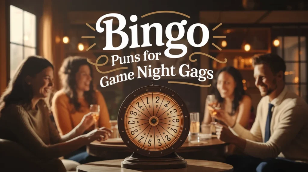 Bingo Puns for Game Night Gags