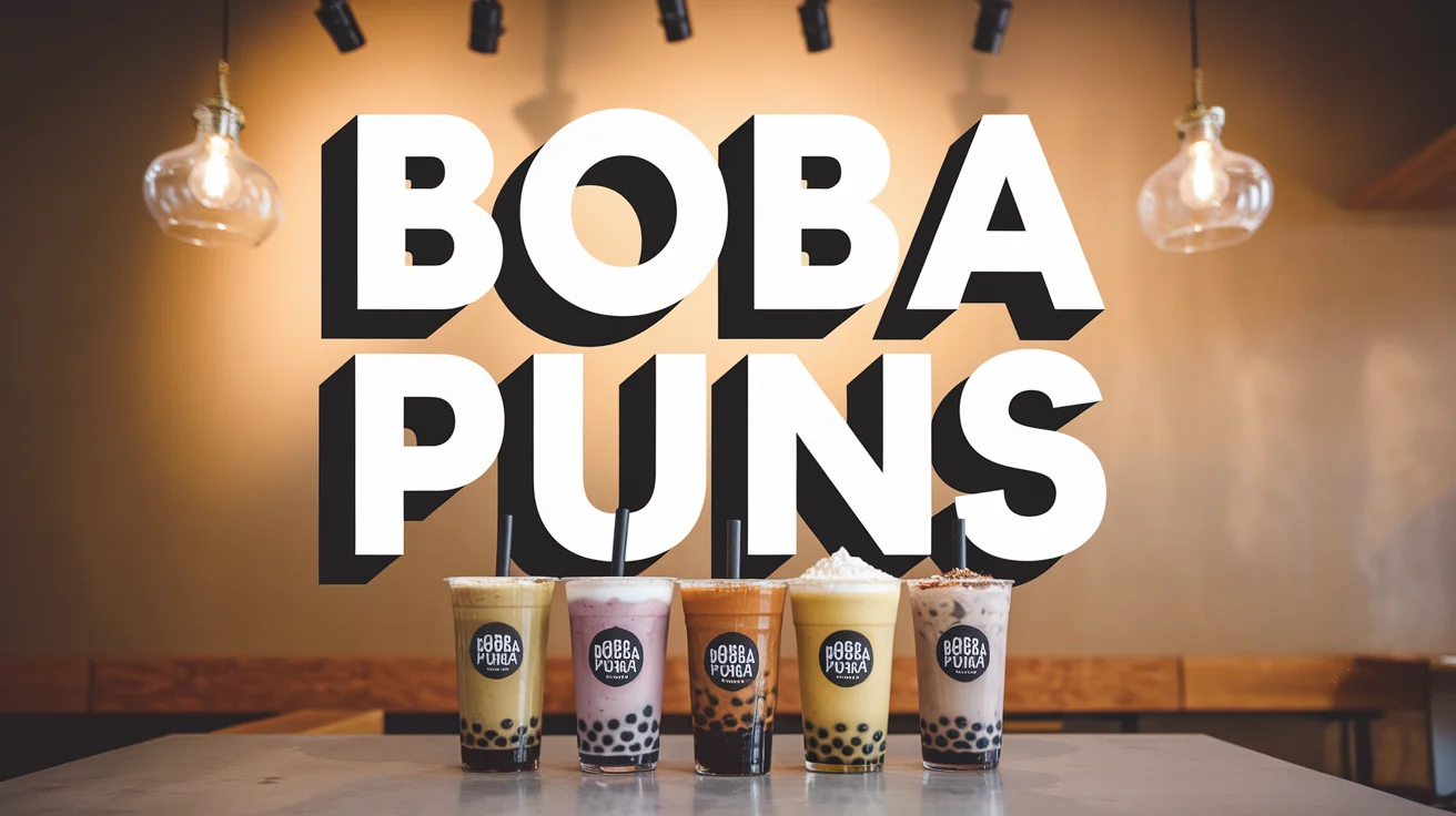 Boba Puns and Jokes