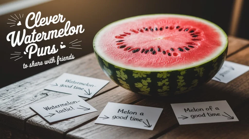 Clever Watermelon Puns to Share with Friends