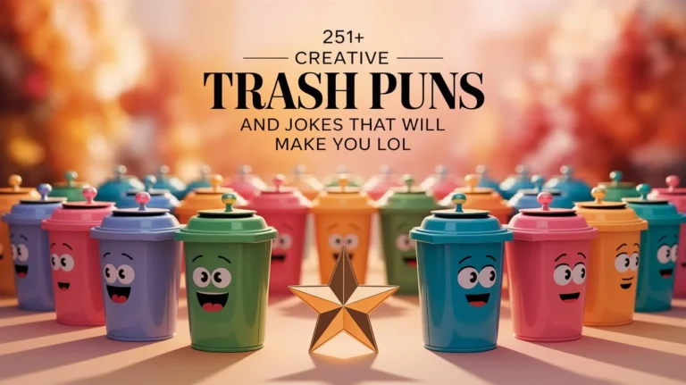 Creative Trash Puns and Jokes