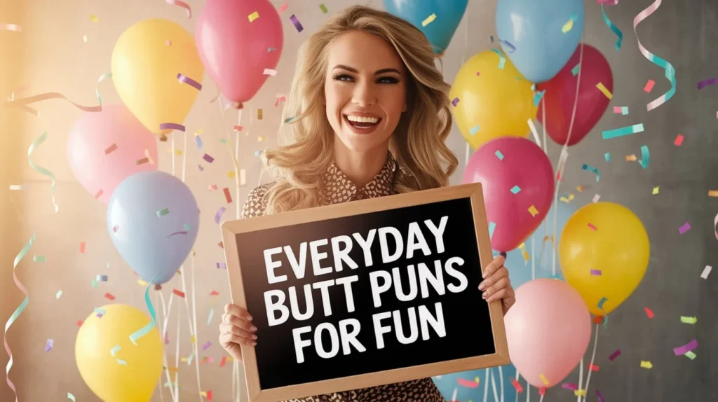Everyday Butt Puns for Fun