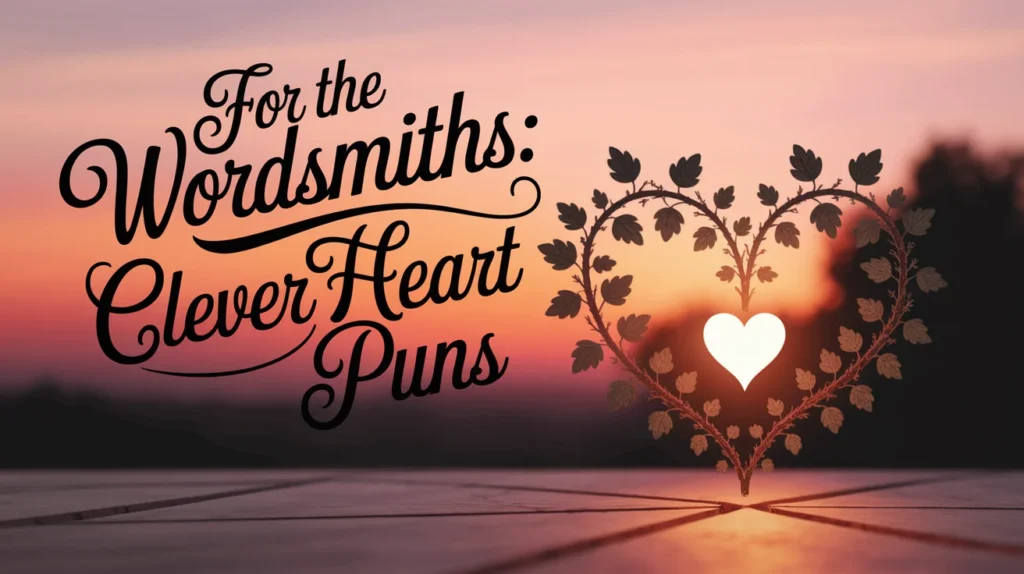 For the Wordsmiths: Clever Heart Puns
