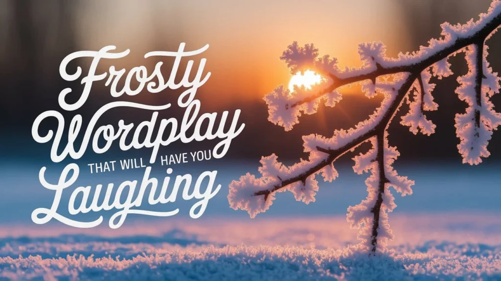 Frosty Wordplay That Will Have You Laughing