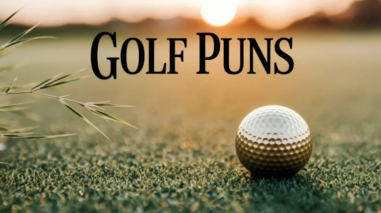 Golf Puns and Jokes