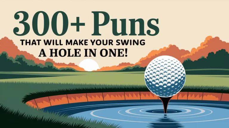 Golf Puns That Will Make Your Swing a Hole in One!