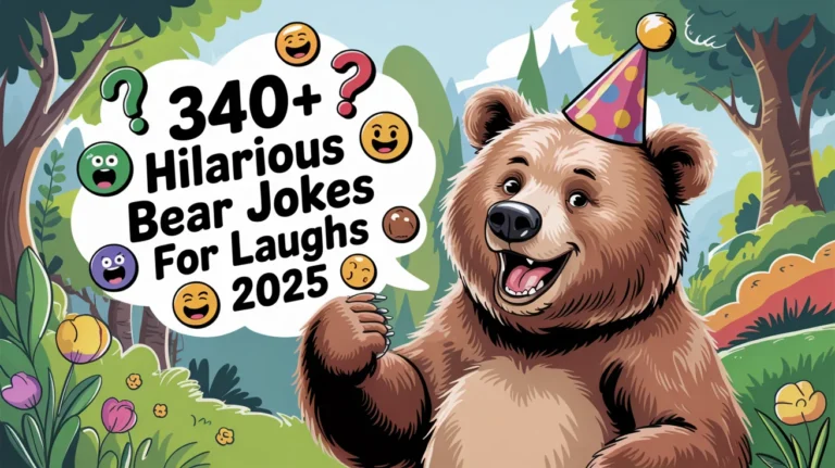 Hilarious Bear Jokes & Puns for Laughs