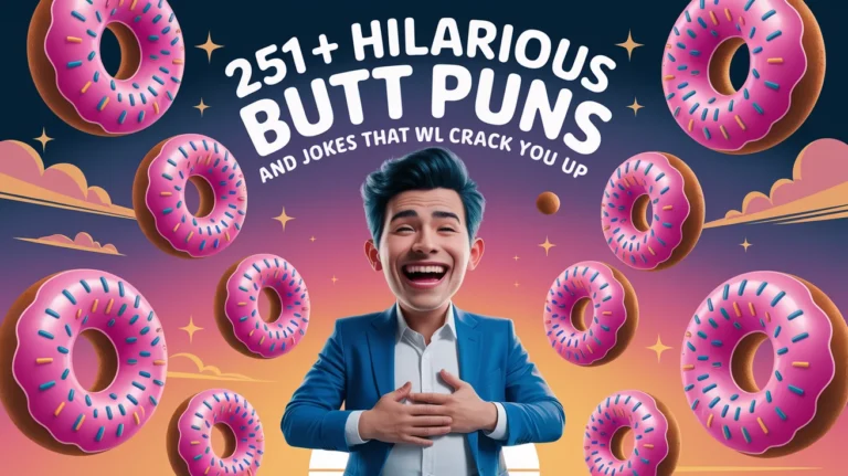 Hilarious Butt Puns and Jokes
