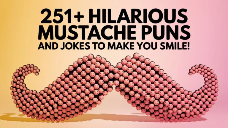 Hilarious Mustache Puns and Jokes