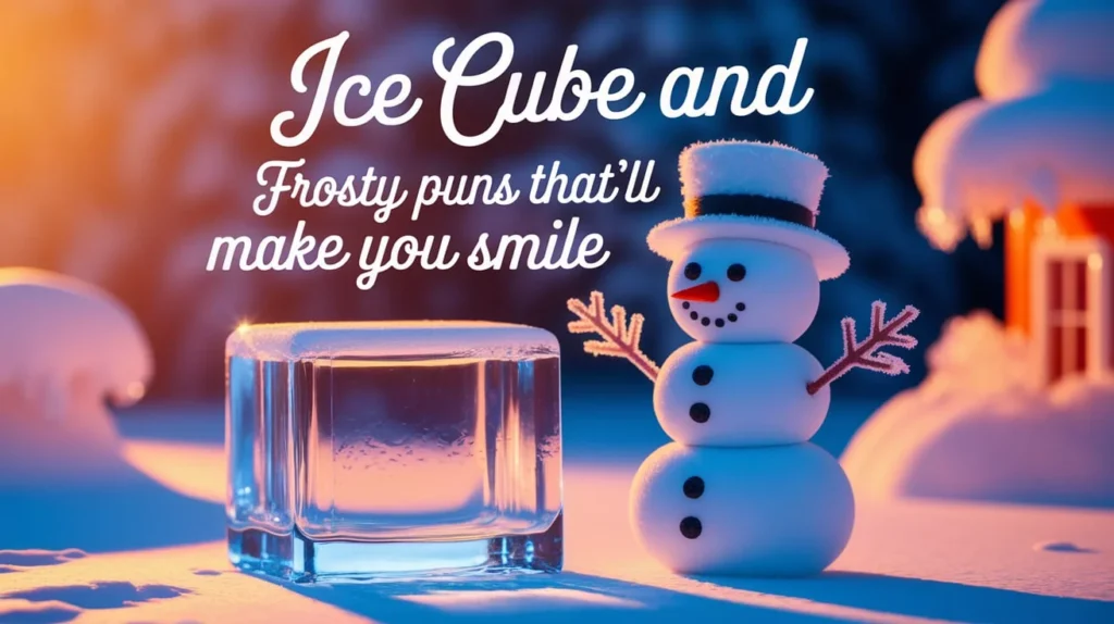 Ice Cube and Frosty Puns That'll Make You Smile
