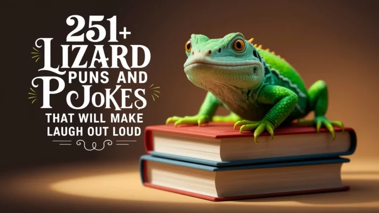 Lizard Puns and Jokes