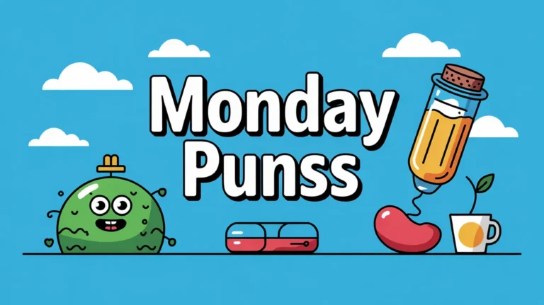 Monday Puns and Jokes