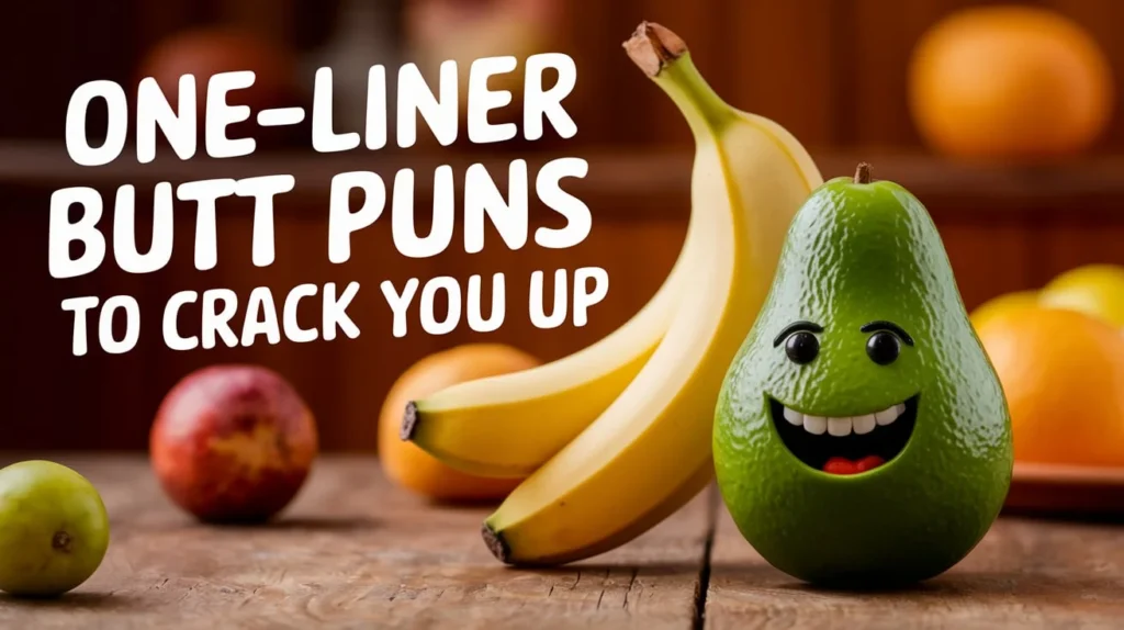 One-Liner Butt Puns to Crack You Up