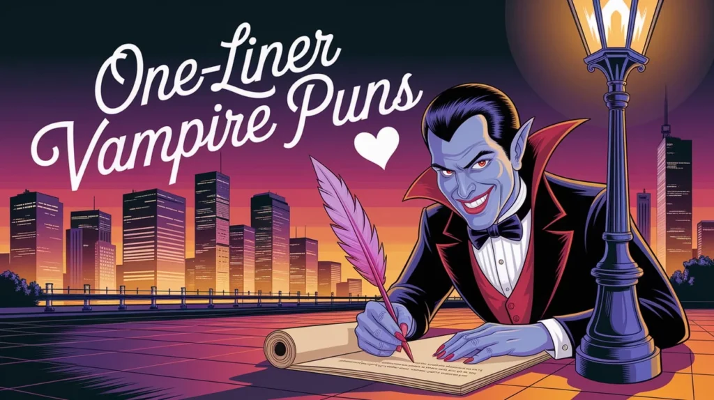 One-Liner Vampire Puns