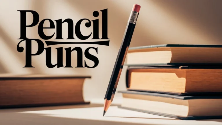 Pencil Puns and Jokes