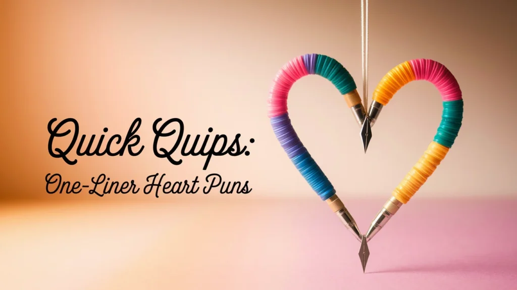 Quick Quips: One-Liner Heart Puns