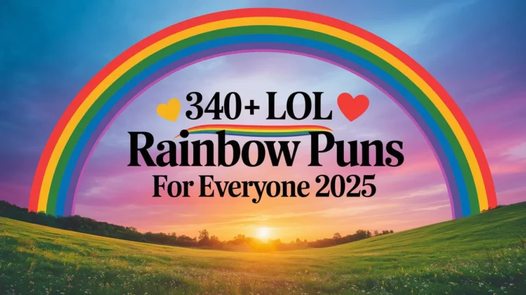 Rainbow Puns for Everyone
