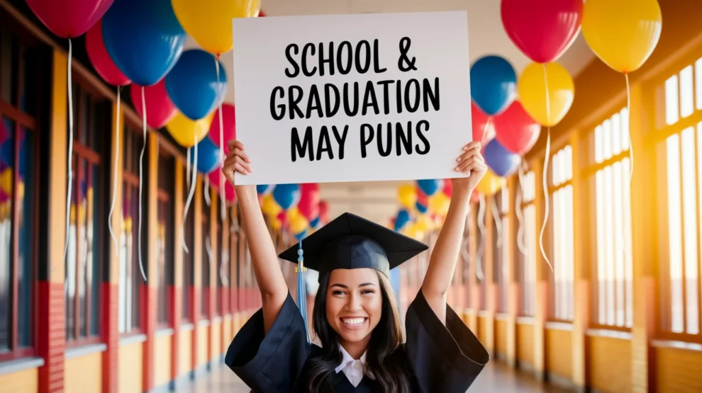 School & Graduation May Puns