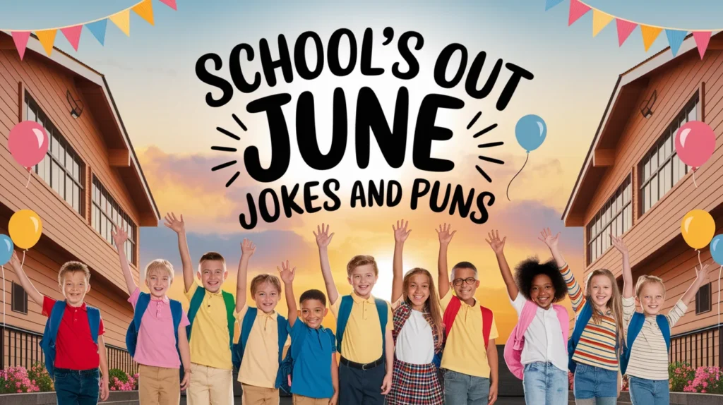 Schoolโs Out June Jokes and Puns