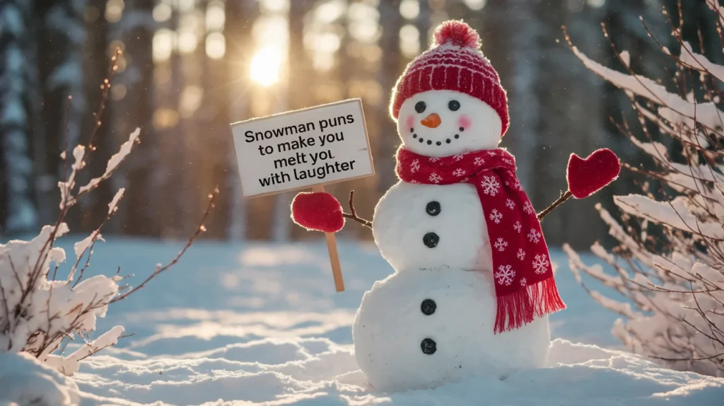 Snowman Puns to Make You Melt with Laughter