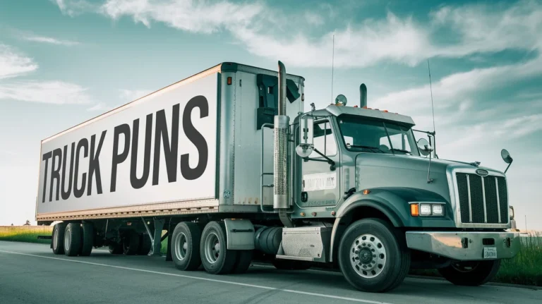 Truck Puns and Jokes