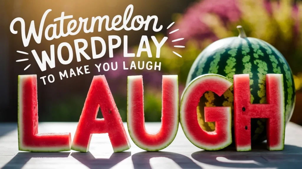 Watermelon Wordplay to Make You Laugh