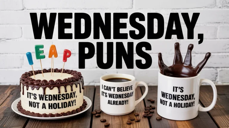 Wednesday Puns and Jokes