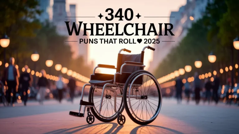 Wheelchair Puns That Roll