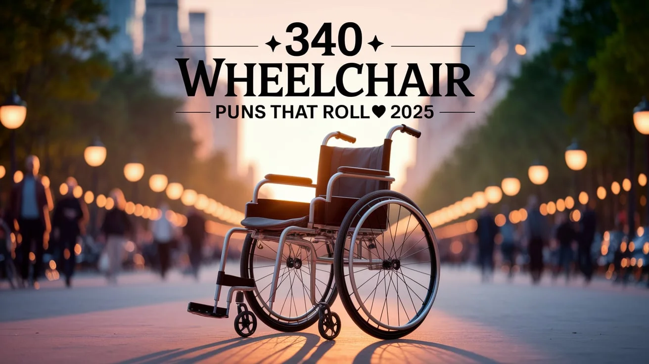 Wheelchair Puns That Roll