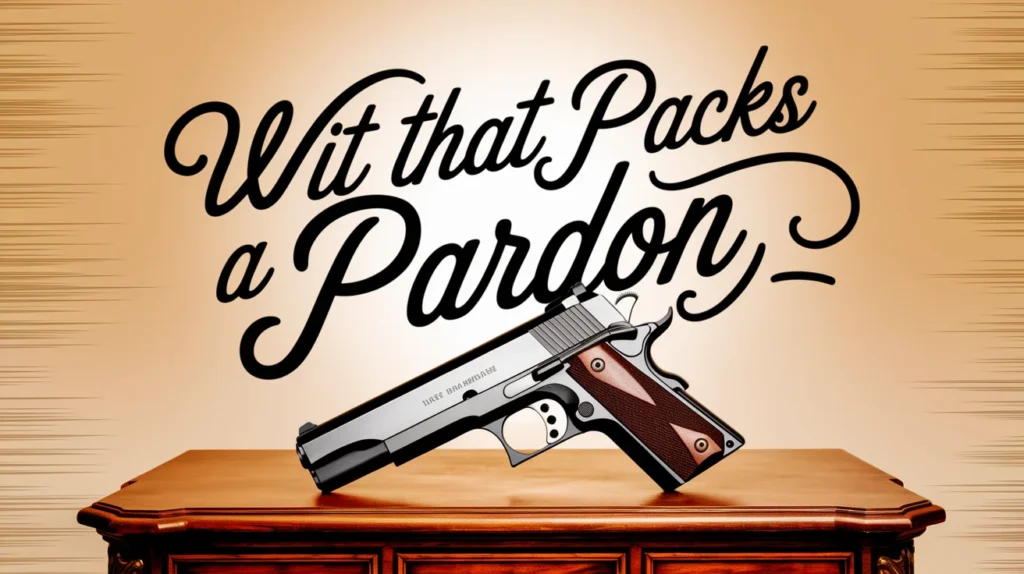 Wit that Packs a Pardon