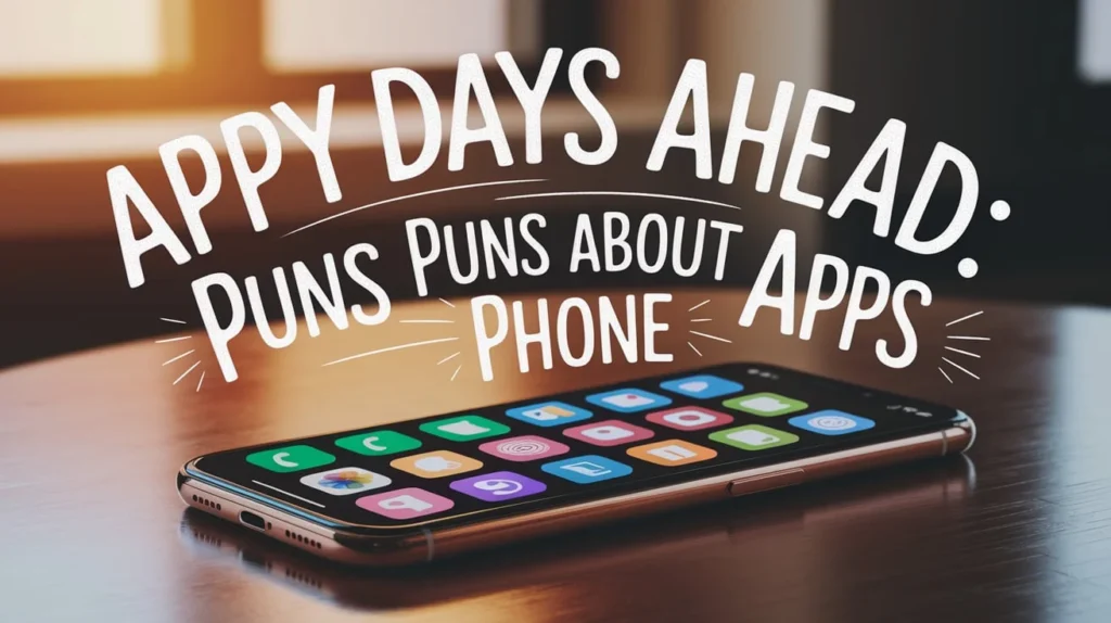 Appy Days Ahead: Puns About Phone Apps 
