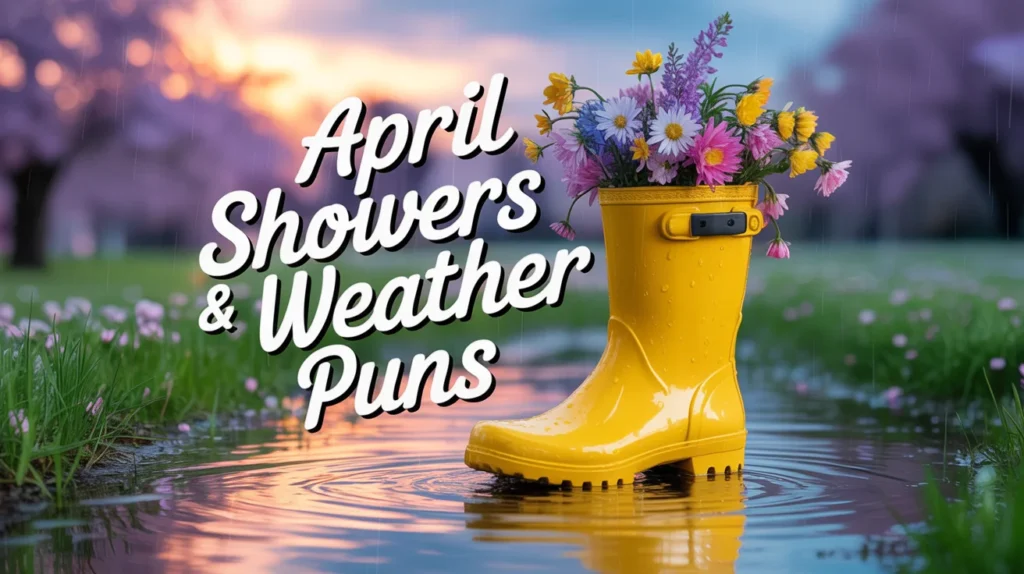 April Showers & Weather Puns