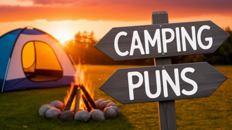 Camping Puns