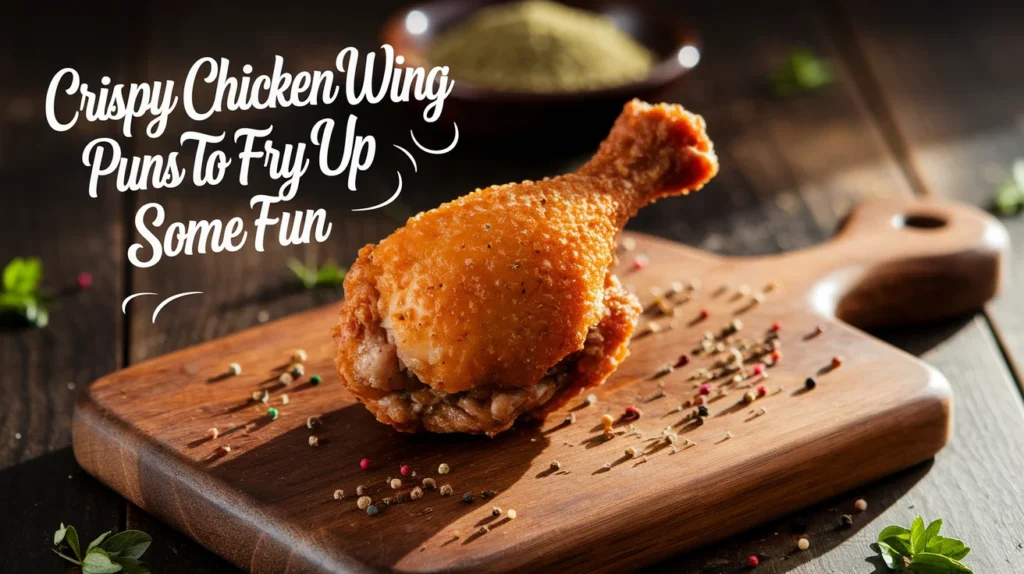 Crispy Chicken Wing Puns to Fry Up Some Fun