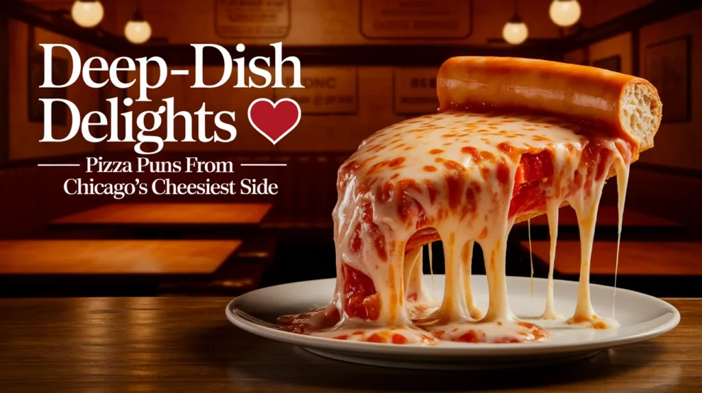 Deep-Dish Delights 🍕 — Pizza Puns From Chicago’s Cheesiest Side