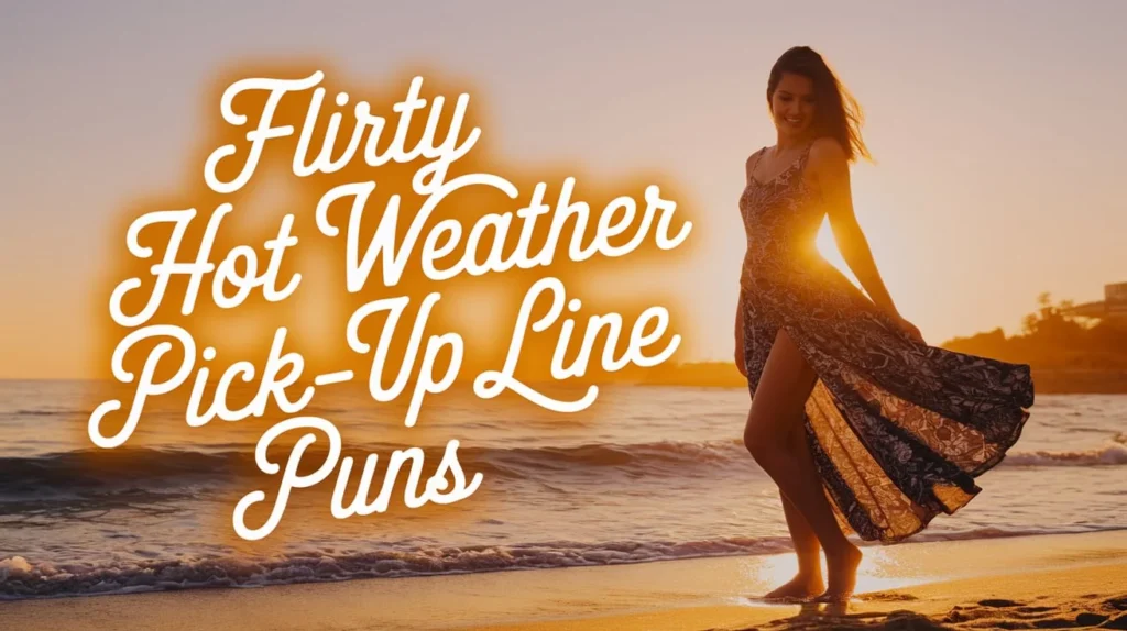Flirty Hot Weather Pick-Up Line Puns