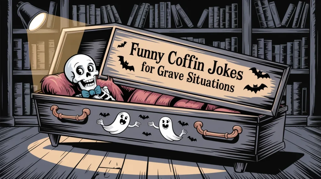 Funny Coffin Jokes for Grave Situations