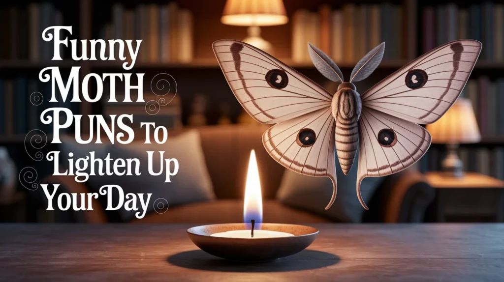 Funny Moth Puns to Lighten Up Your Day