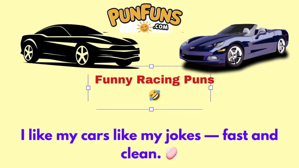 Funny Racing Puns 🤣