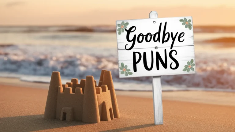 Goodbye Puns