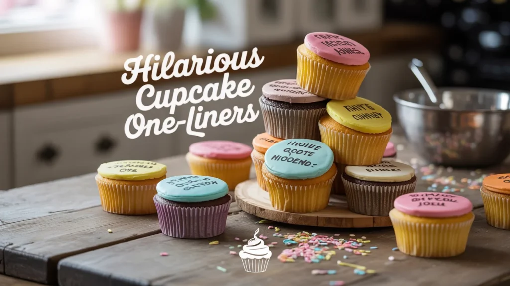 Hilarious Cupcake One-Liners