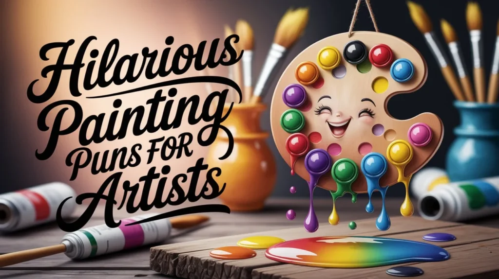 Hilarious Painting Puns for Artists