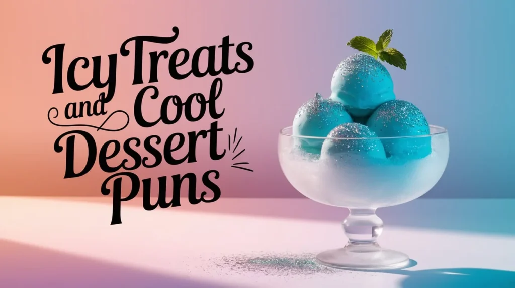 Icy Treats and Cool Dessert Puns