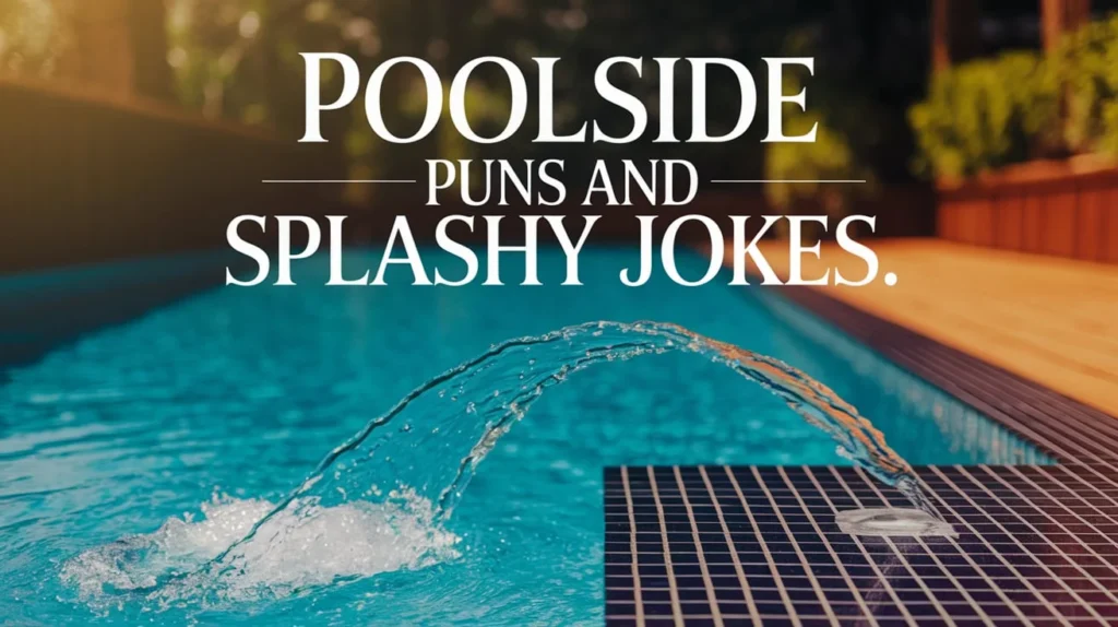 Poolside Puns and Splashy Jokes