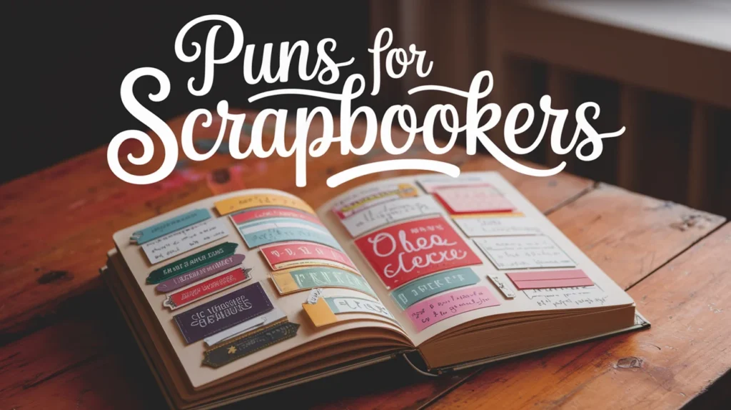 Puns for Scrapbookers