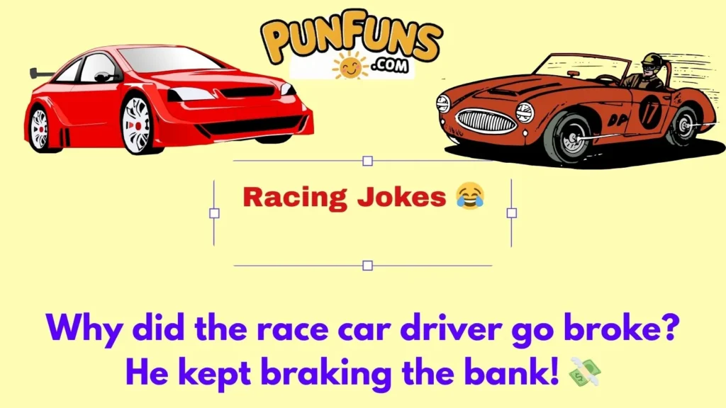 Racing Jokes 😂