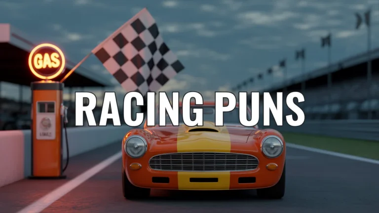 Racing Puns and Jokes