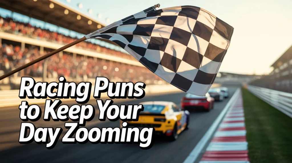 Racing Puns to Keep Your Day Zooming