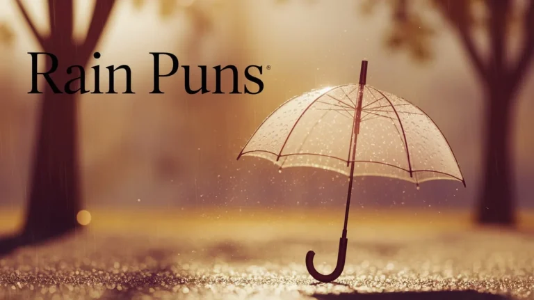 Rain Puns